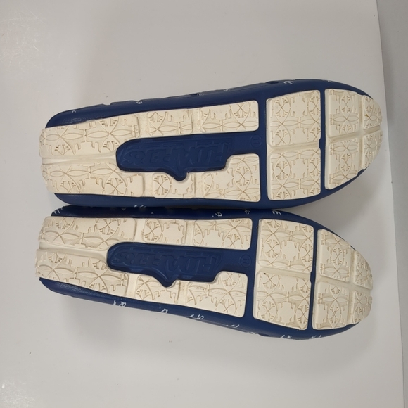 Floafers Country Club Driver Men's Nautical Water  Blue Slip-On Shoes S-11 - Picture 6 of 8